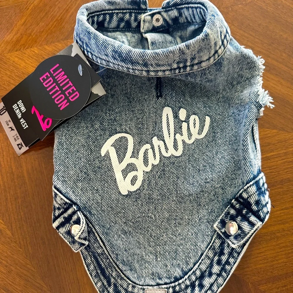 Barbie Denim dog Jacket - Picture 5 of 14